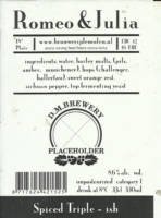 Brouwerij De Molen, Romeo & Julia Spiced Triple-ish