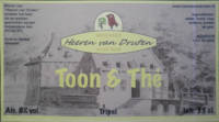 Brouwerij Heeren van Druten, Toon & Thé Tripel