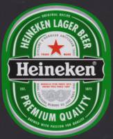 Licentiebrouwsels , Heineken Lager Beer Premium Quality