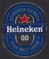 Heineken, Heineken 0.0 Beer Pure Malt Lager