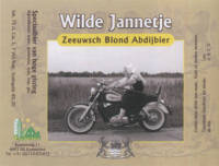 Buitenlandse bieren voor Nederlandse markt (etiket Nederlandse plaatsnaam), Wilde Jannetje Zeeuwch Blond Abdijbier