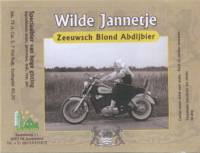 Buitenlandse bieren voor Nederlandse markt (etiket Nederlandse plaatsnaam), Wilde Jannetje Zeeuwch Blond Abdijbier
