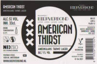 Bierverbond, American Thirst Amerikaans Tarwe Lager