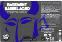 Hilldevils Beers, Basement Barrel Aged imperial Stout