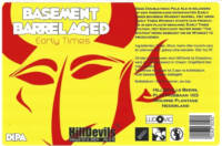 Hilldevils Beers, Basement Barrel Aged Early Times
