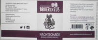 Stadsbrouwhuis Broer & Zus, Nachtschade Belgian Strong Dark Ale Stadsbrouwhuis Broer & Zus, Nachtschade Belgian Strong Dark Ale