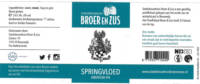 Stadsbrouwhuis Broer & Zus, Springvloed American IPA Stadsbrouwhuis Broer & Zus, Springvloed American IPA