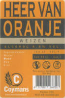 Heer van Oranje, Weizen