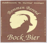 Stadsbrouwerij Sint Martinus, Bommen Berend Bock Bier