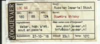 d'Ooijevaer, Loc 94 Russian Imperial Stout