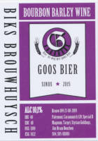 Amateurs, Goos Bier Bourbon Barley Wine
