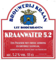 Brouwerij Kraan (Bodegraven), Kraanwater 5.2