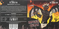Brouwerij Het Zwarte Pad, Imperial Demon Imperial Stout Brouwerij Het Zwarte Pad, Imperial Demon Imperial Stout
