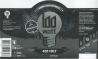 100 Watt Brewery, 400 Volt Barrel Aged Holiness