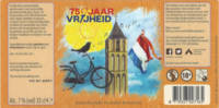 Vechtdal Brouwerij, 75 Jaar Vrijheid Vechtdal Brouwerij, 75 Jaar Vrijheid