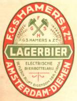 Van Vollenhoven's Bierbrouwerij, F.G.S. Hamers & Zn Lagerbier