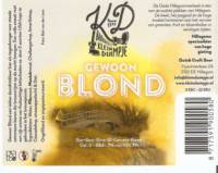 Brouwerij Klein Duimpje, Gewoon Blond