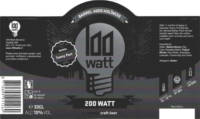 100 Watt Brewery, 200 Watt Barrel Aged Holiness