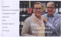 Sallandse Landbierbrouwerij, Bedankt Voor 5 Jaar Mitra Marcel&Maria