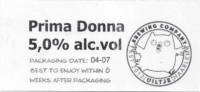 Uiltje Brewing Company, Prima Donna