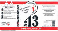 Gebroeders Roodbaard Brouwerij, No.13 Imperial Saison