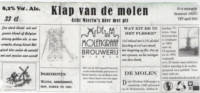 De Molengraaf Brouwerij, Klap van de Molen