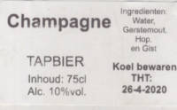 Brouwerij Van de Oirsprong, Champagne