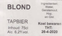 Brouwerij Van de Oirsprong, Blond