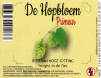 Bierbrouwerij Vermeersen , De Hopbloem Primeur