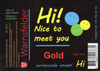 Warnsfelder, Hi! Nice to meet you Gold