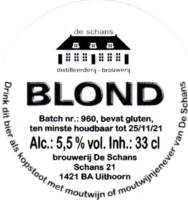 Bierbrouwerij De Schans, Blond