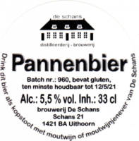 Bierbrouwerij De Schans, Pannenbier