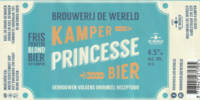 Brouwerij De Wereld (Kampen, 2015), Kamper Princesse bier