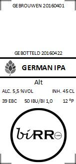 Amateurs, German IPA