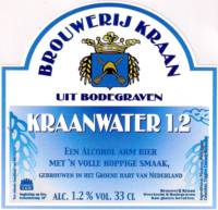 Brouwerij Kraan (Bodegraven), Kraanwater 1.2