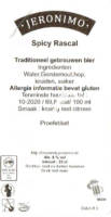 Brouwerij Jeronymo, Spicy Rascal Brouwerij Jeronymo, Spicy Rascal