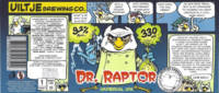 Uiltje Brewing Company, Dr. Raptor Imperial IPA