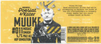 Brouwerij Poesiat & Kater, Muuke #011 Mosaic Smash Pale Ale