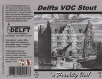 Bierhistorie Delft, Delfts VOC Stout
