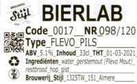 Brouwerij Stijl, Bierlab Flevo Pils