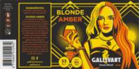 Gallivant Brewery, Blonde Amber Zwaar Blond