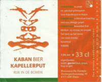 Bierbrouwerij De Fontein, Kaban Bier Kapellerput Bierbrouwerij De Fontein, Kaban Bier Kapellerput