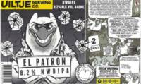 Uiltje Brewing Company, El Patron 8,2 % NW DIPA