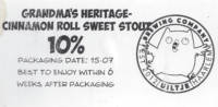 Uiltje Brewing Company, Grandma's Heritage Cinnemon Roll Sweet Stout