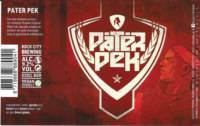Rock City Brewing, Pater Pek Rock City Brewing, Pater Pek
