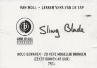 Van Moll Brouwerij, Sling Blade