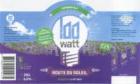 100 Watt Brewery, Route Du Soleil Summer Ale