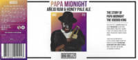 Big Belly Brewing, Papa Midnight Anejo Rum & Honey Pale Ale