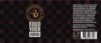 Baxbier, Koud Vuur Smoked Porter