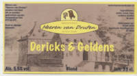 Brouwerij Heeren van Druten, Dericks & Geldens Blond